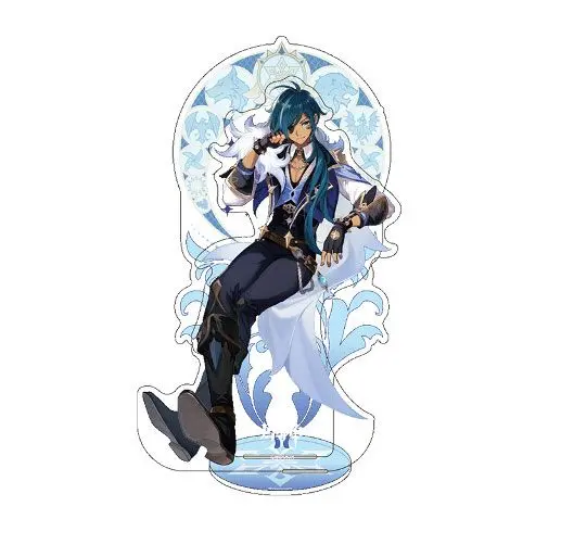 Genshin Impact Mondstadt Theme Series Figurina acrilică personaj Kaeya 14 cm poza produsului