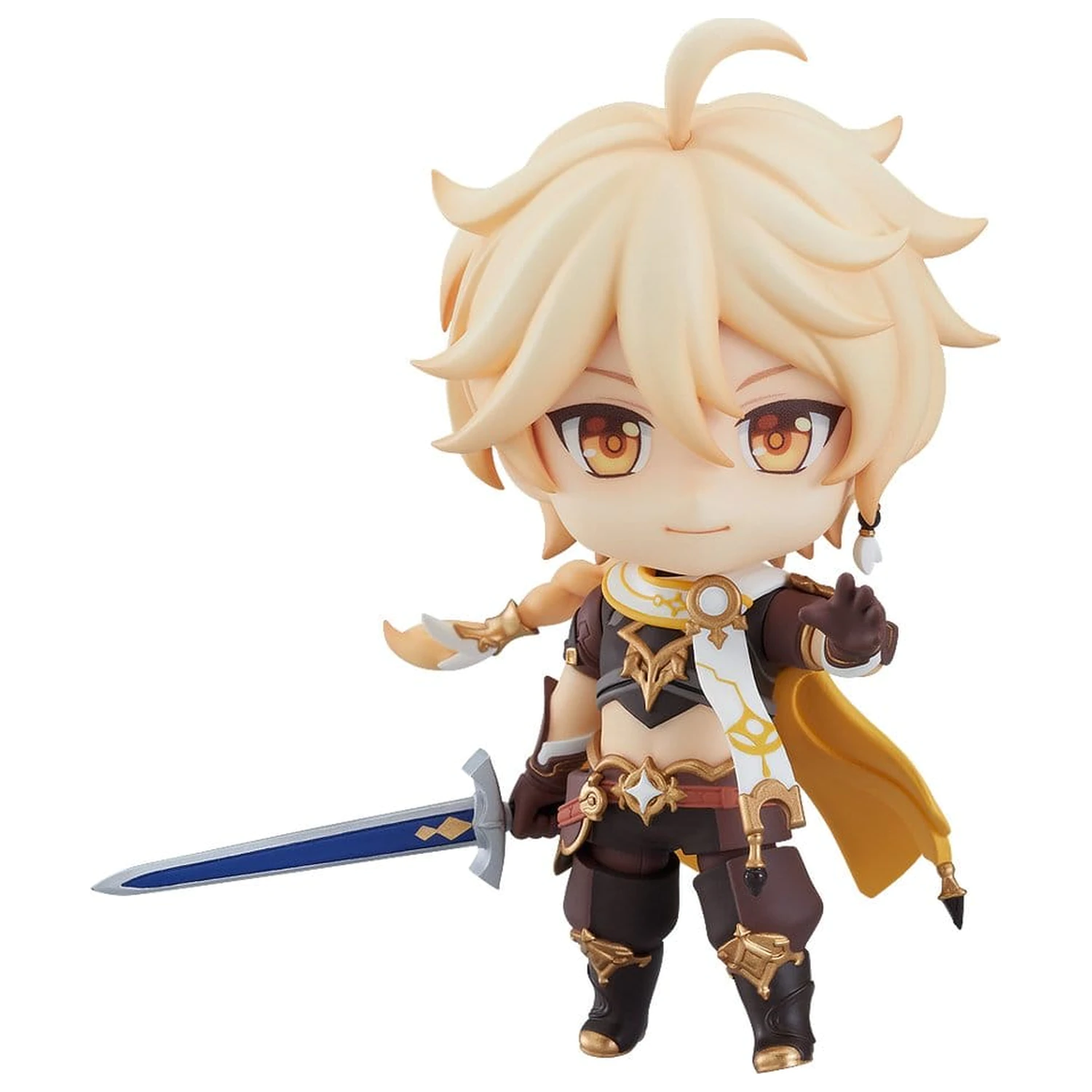 Genshin Impact Nendoroid Action Figure Traveler (Aether) 10 cm poza produsului
