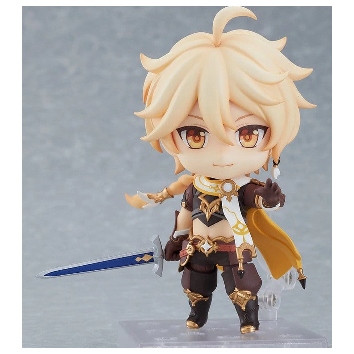 Genshin Impact Nendoroid Action Figure Traveler (Aether) 10 cm poza produsului