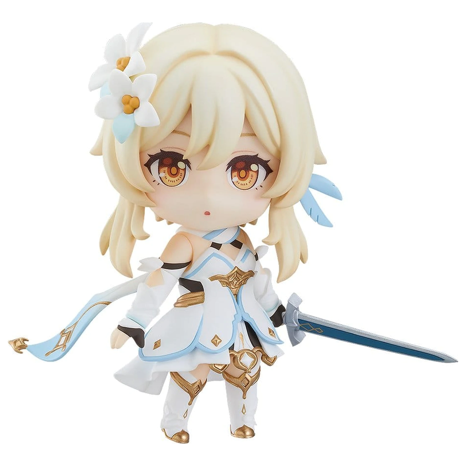 Genshin Impact Nendoroid figurina de acțiune Traveler (Lumine) 10 cm poza produsului