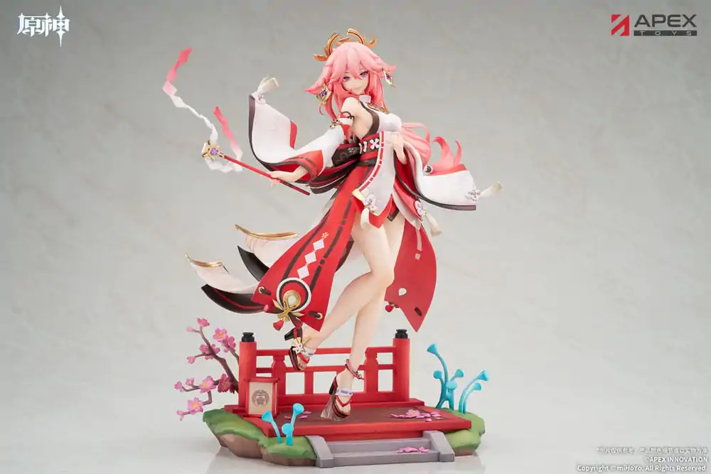 Genshin Impact Statuie PVC 1/7 Yae Miko Astute Amusement Ver. 28 cm poza produsului