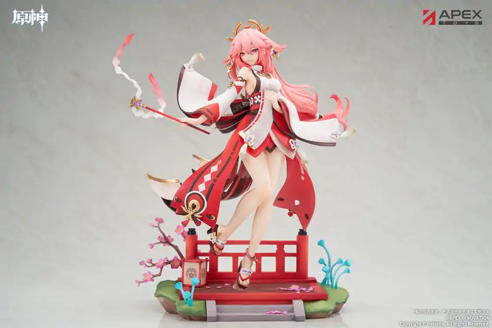 Genshin Impact Statuie PVC 1/7 Yae Miko Astute Amusement Ver. 28 cm poza produsului