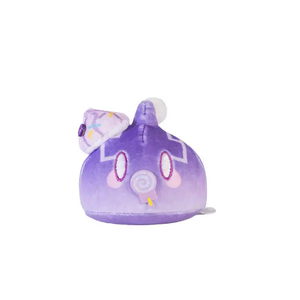 Genshin Impact Serie Petrecere Dulciuri Slime Figurina de Pluș Electro Slime Stil Bomboană Afine 7cm poza produsului