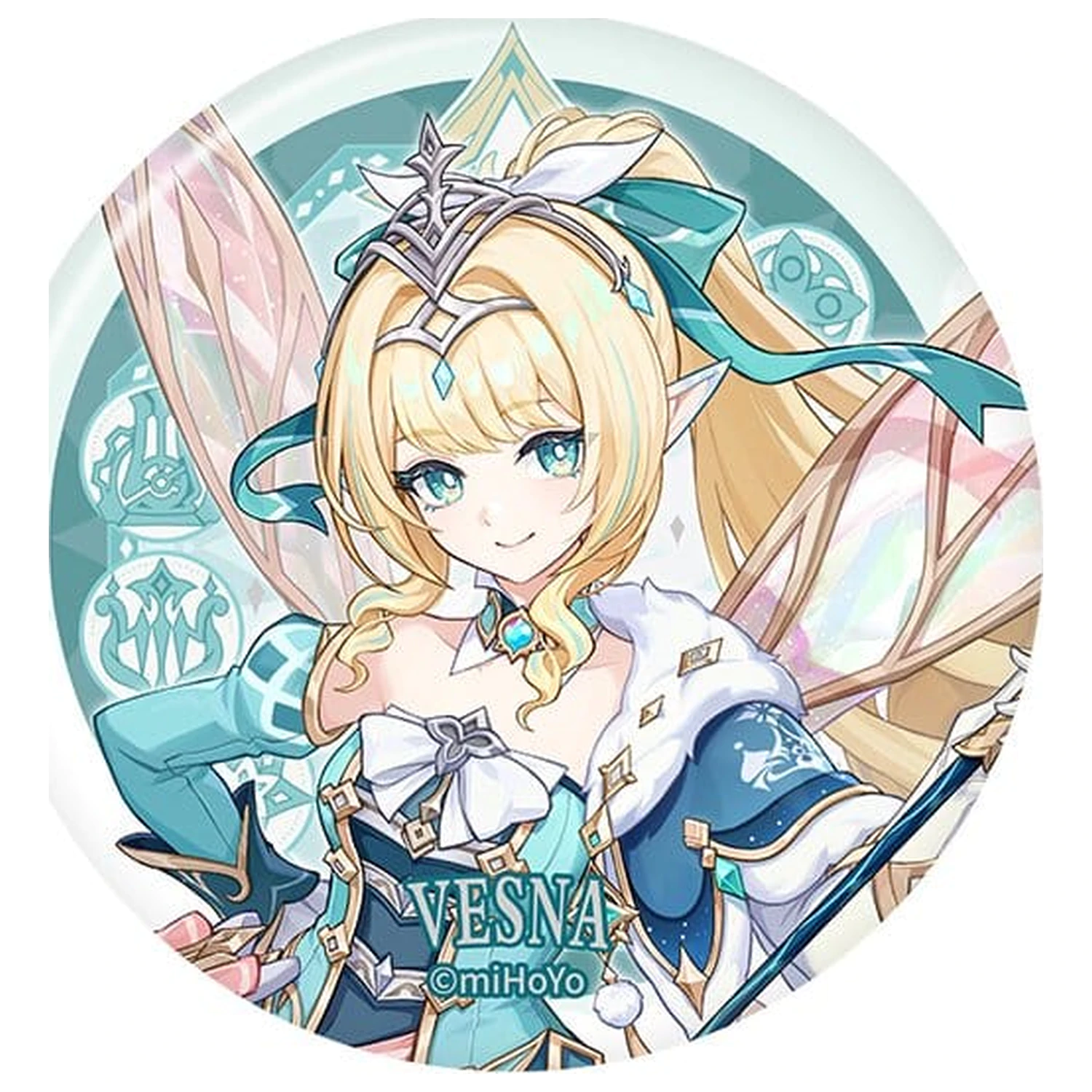 Genshin Impact Snezhnaya Themed Series Pin Insigna Vesna 8 cm poza produsului