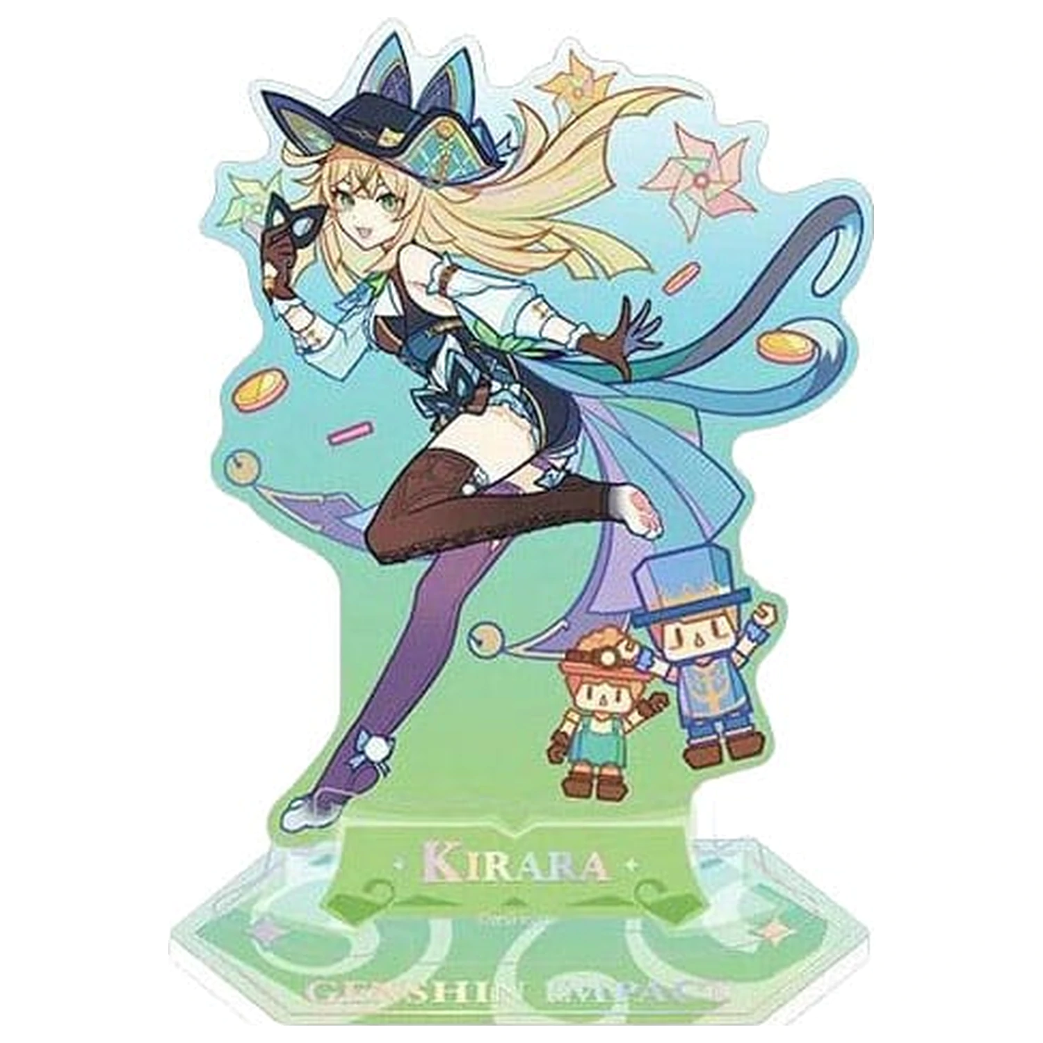 Genshin Impact Summertide Scales and Tales Figurină Acrilică Personaj: Kirara 14 cm poza produsului