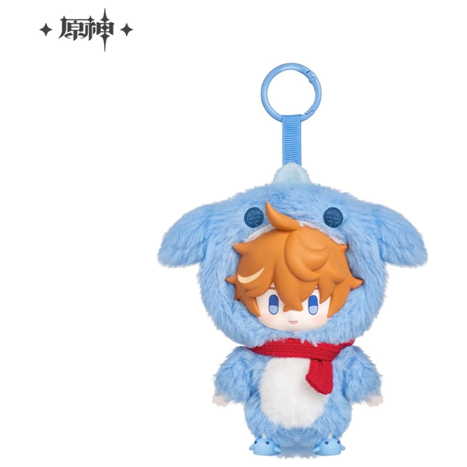 Genshin Impact Winter Nesting Series Vinyl Plush Keychain Tartaglia 15 cm poza produsului