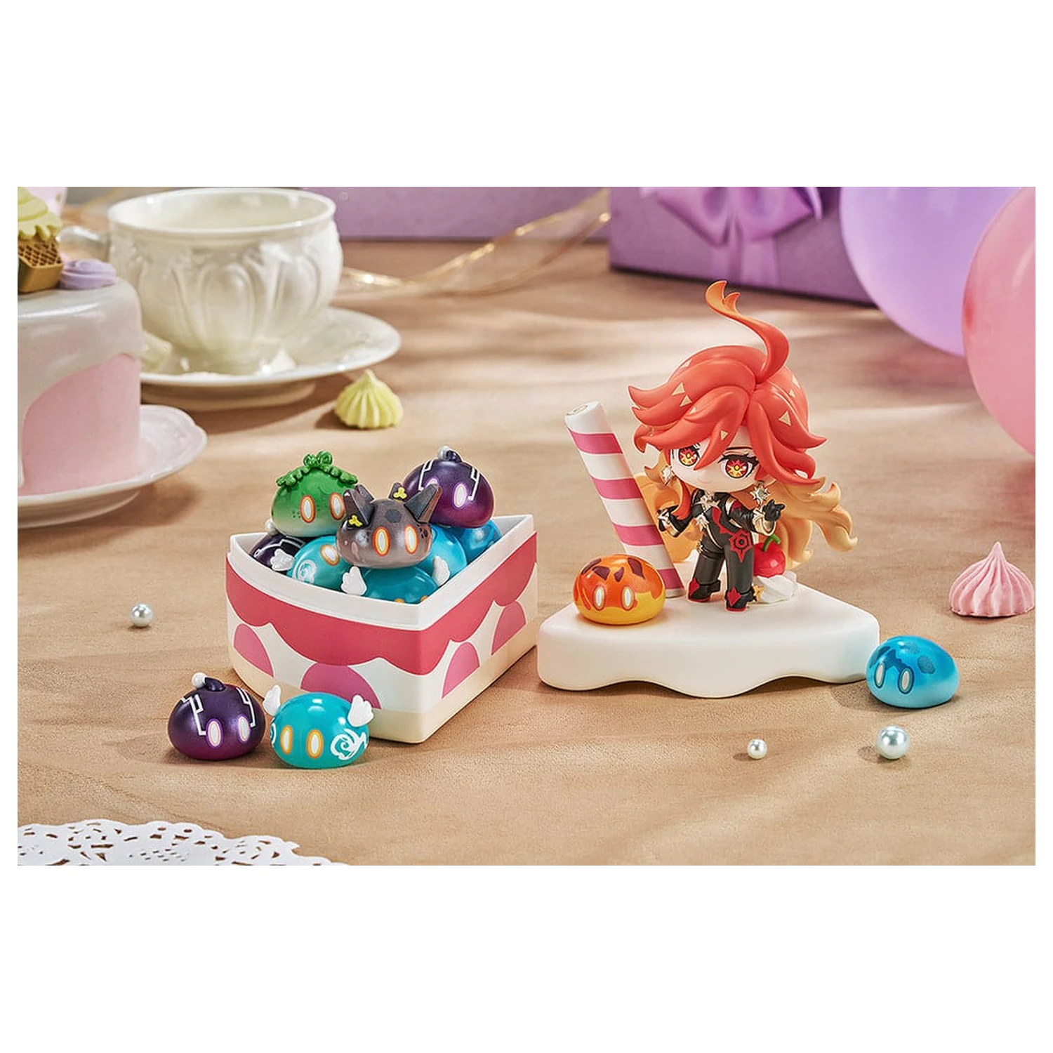 Genshin Impact Wondrous Travels Series Figura Furina Chibi 14 cm poza produsului