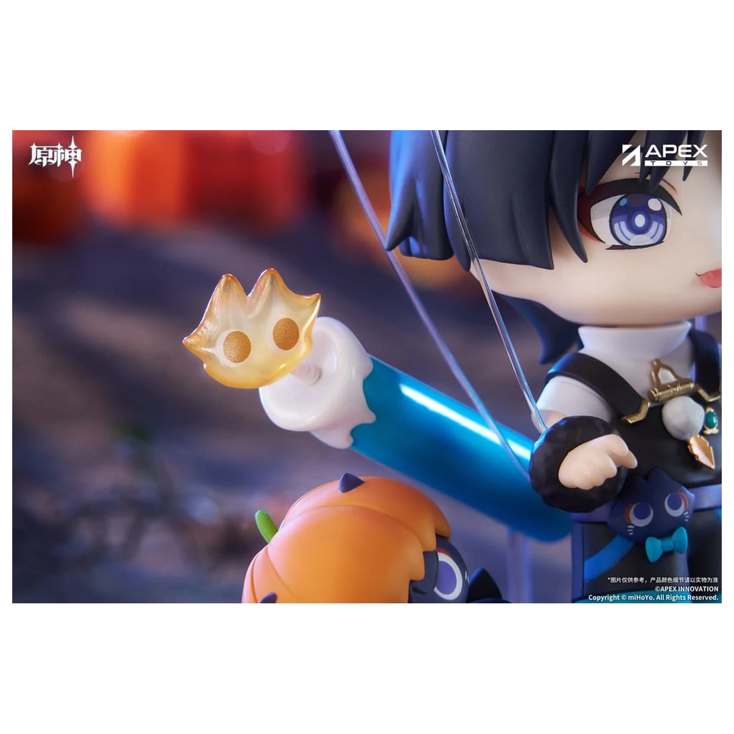 Genshin Impact You Ye Qi Xiang Series Chibi Chara PVC Statuie Wanderer 10 cm poza produsului
