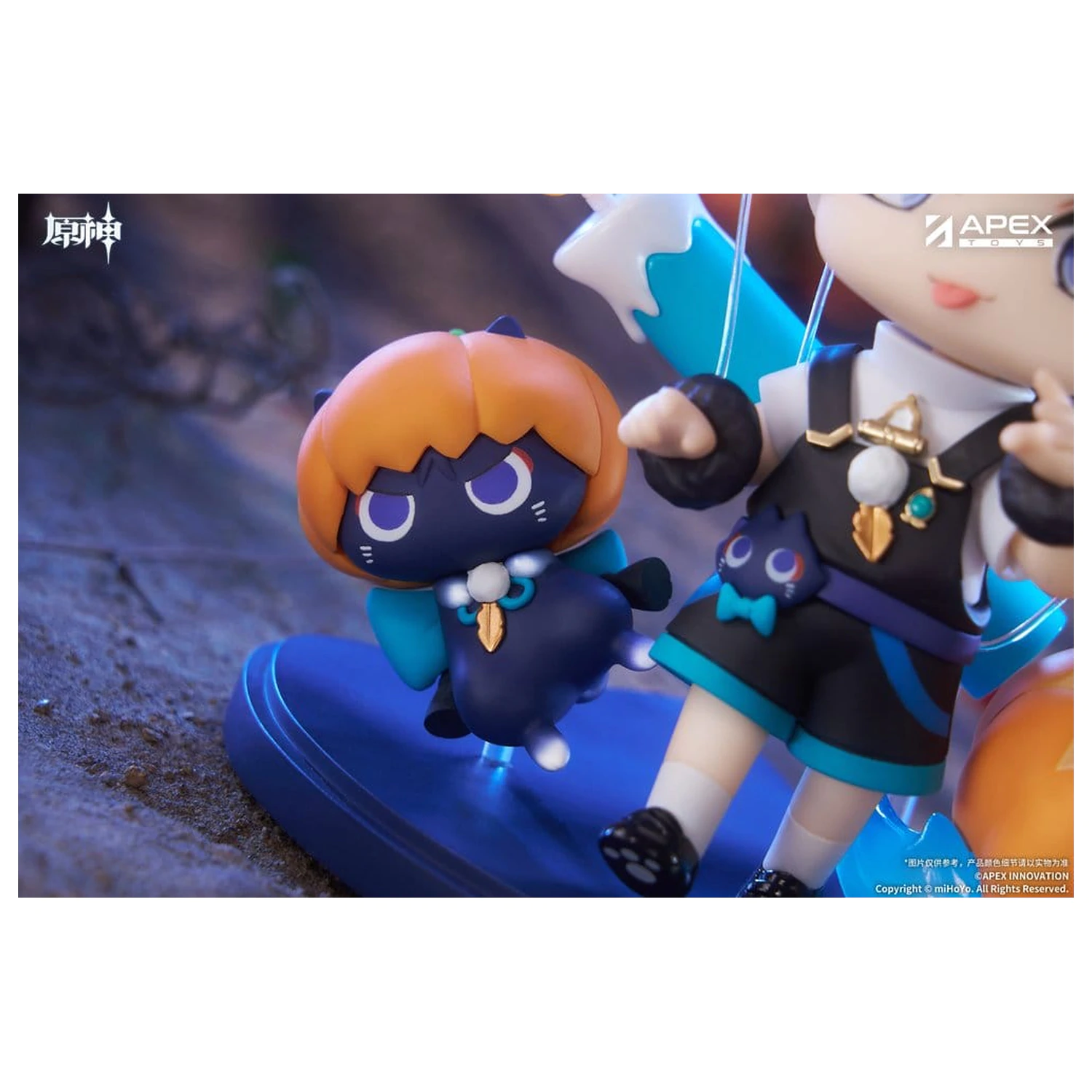 Genshin Impact You Ye Qi Xiang Series Chibi Chara PVC Statuie Wanderer 10 cm poza produsului