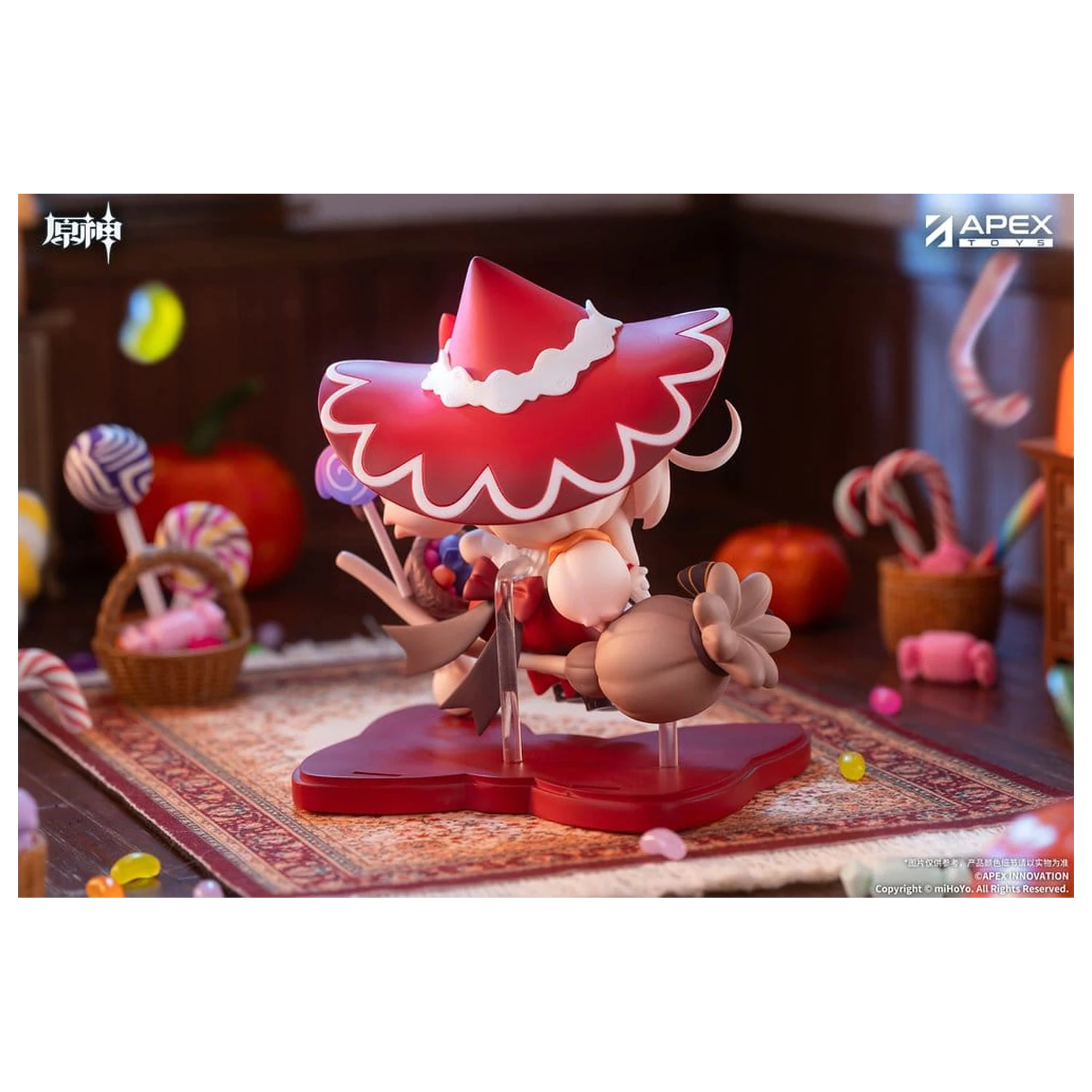 Genshin Impact You Ye Qi Xiang Series PVC Mini Figurina Klee 11 cm poza produsului