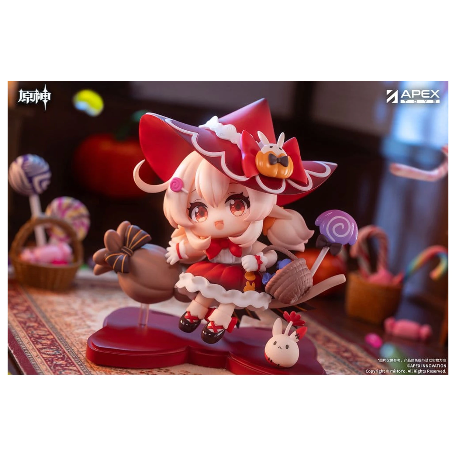 Genshin Impact You Ye Qi Xiang Series PVC Mini Figurina Klee 11 cm poza produsului