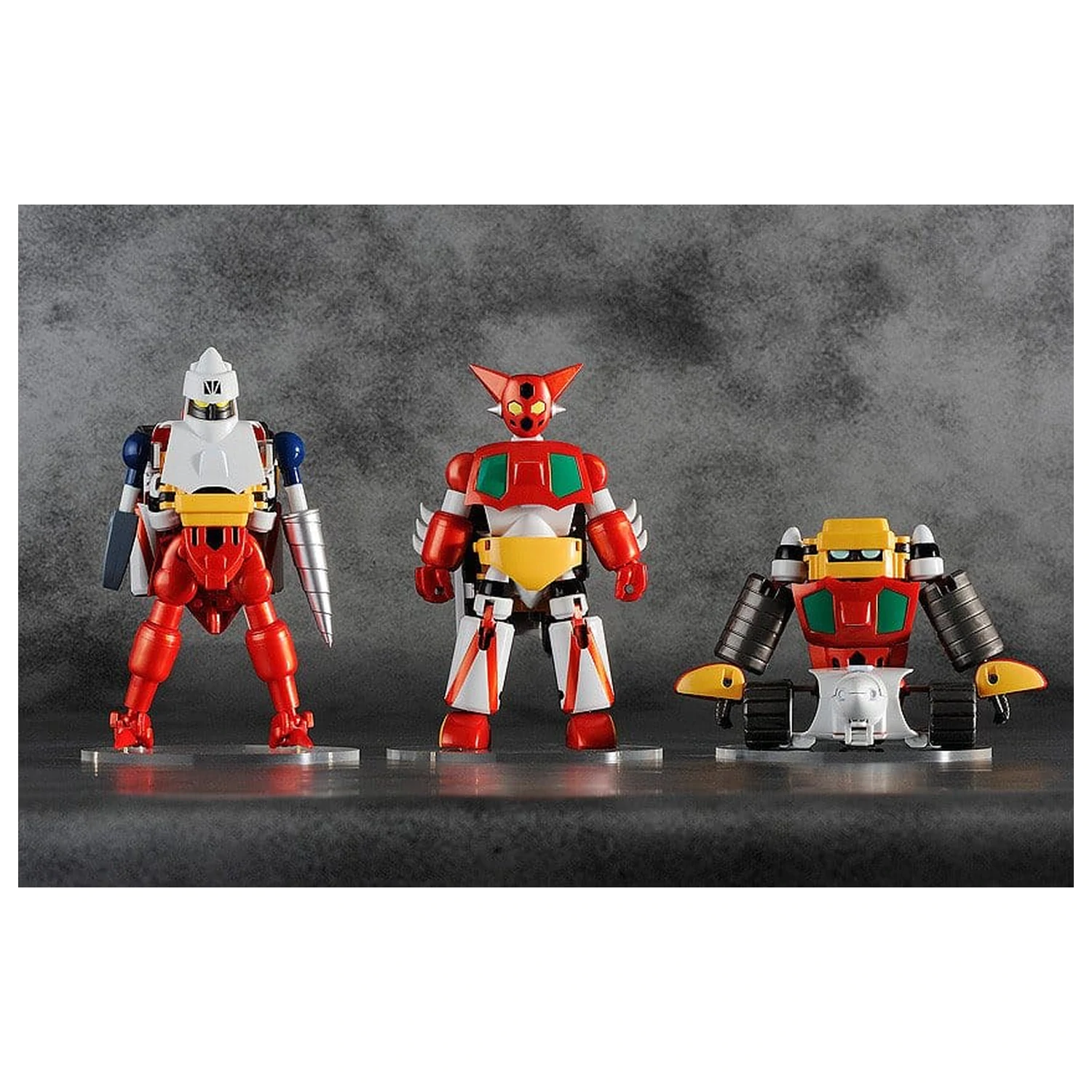 Getter Robo Figurina de actiune 3-Pachete Dynamic Change Getter Robo 12 cm poza produsului