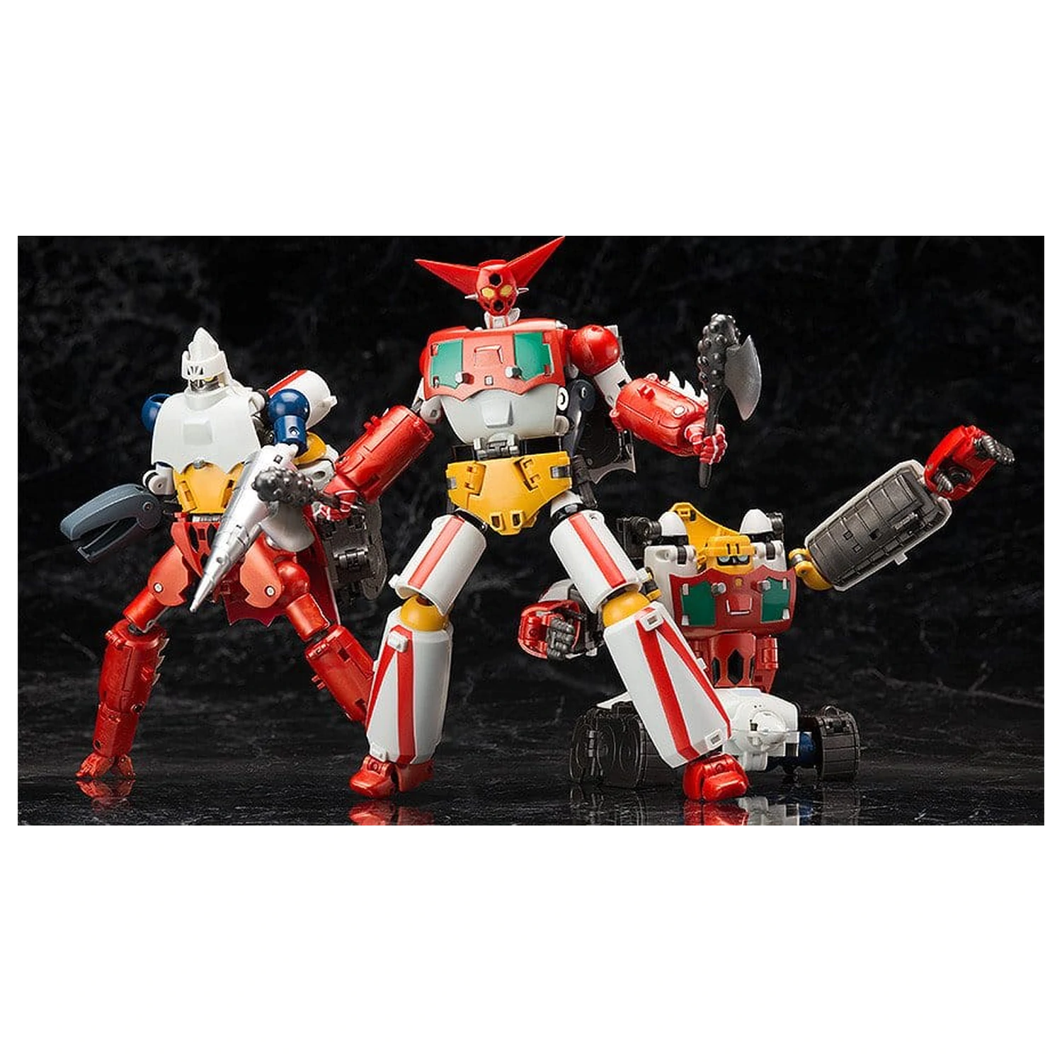 Getter Robo Dynamic Change R Set de figurine de acțiune (re-run) poza produsului