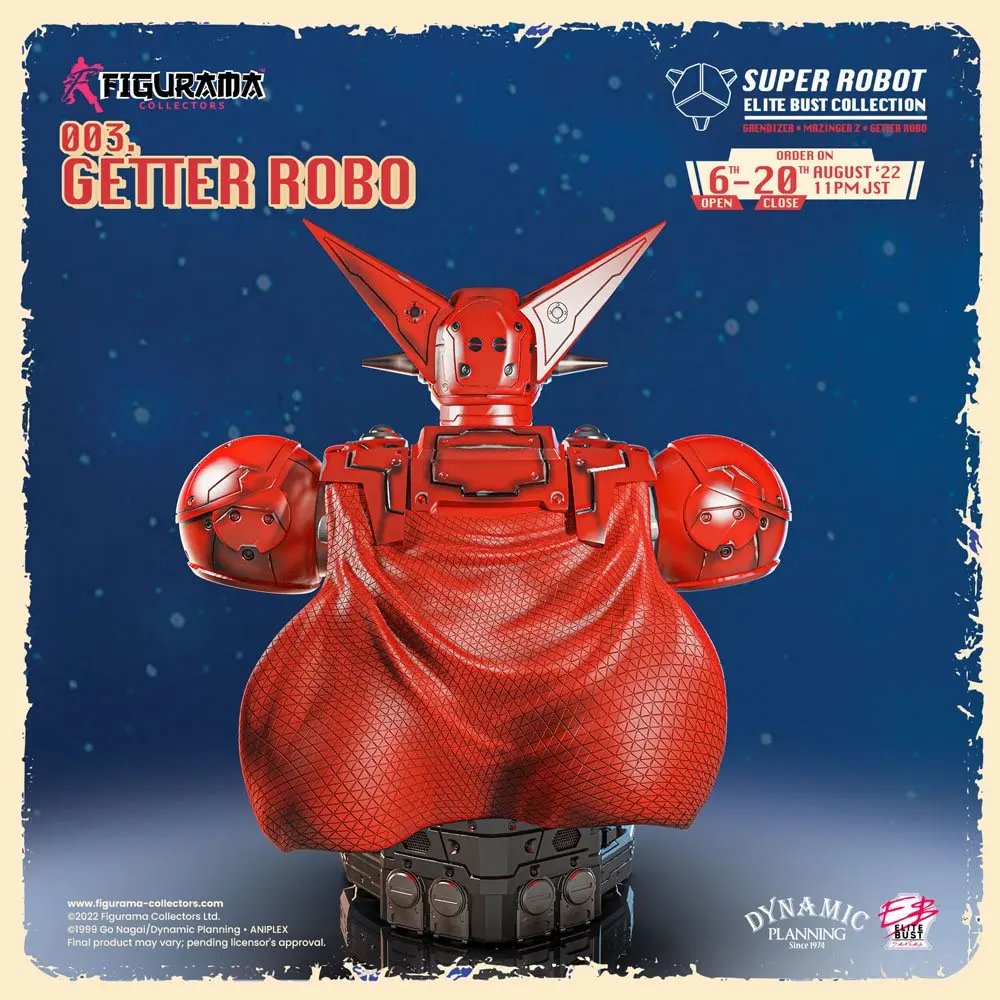 Getter Robo Super Robot Bustă Elită 1/3 Getter Robo 26 cm poza produsului