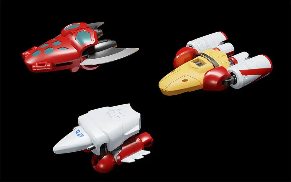 Getter Robo:The Last day Moderoid Miniature Kit Model de plastic Getter 1 Combinare si Transformare 11 cm poza produsului