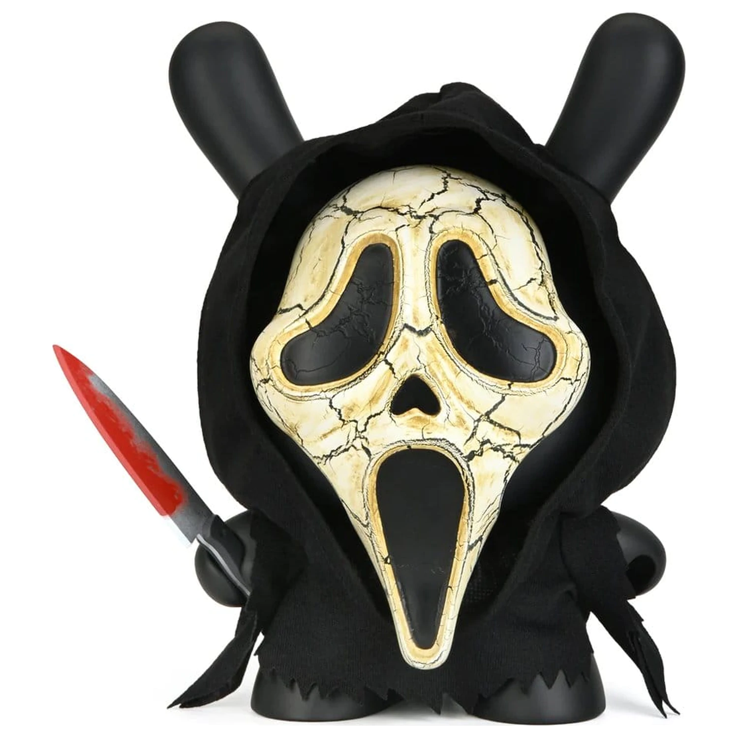 Ghost Face Dunny Art Toy figurina de vinil Aged Mask Edition 20 cm poza produsului