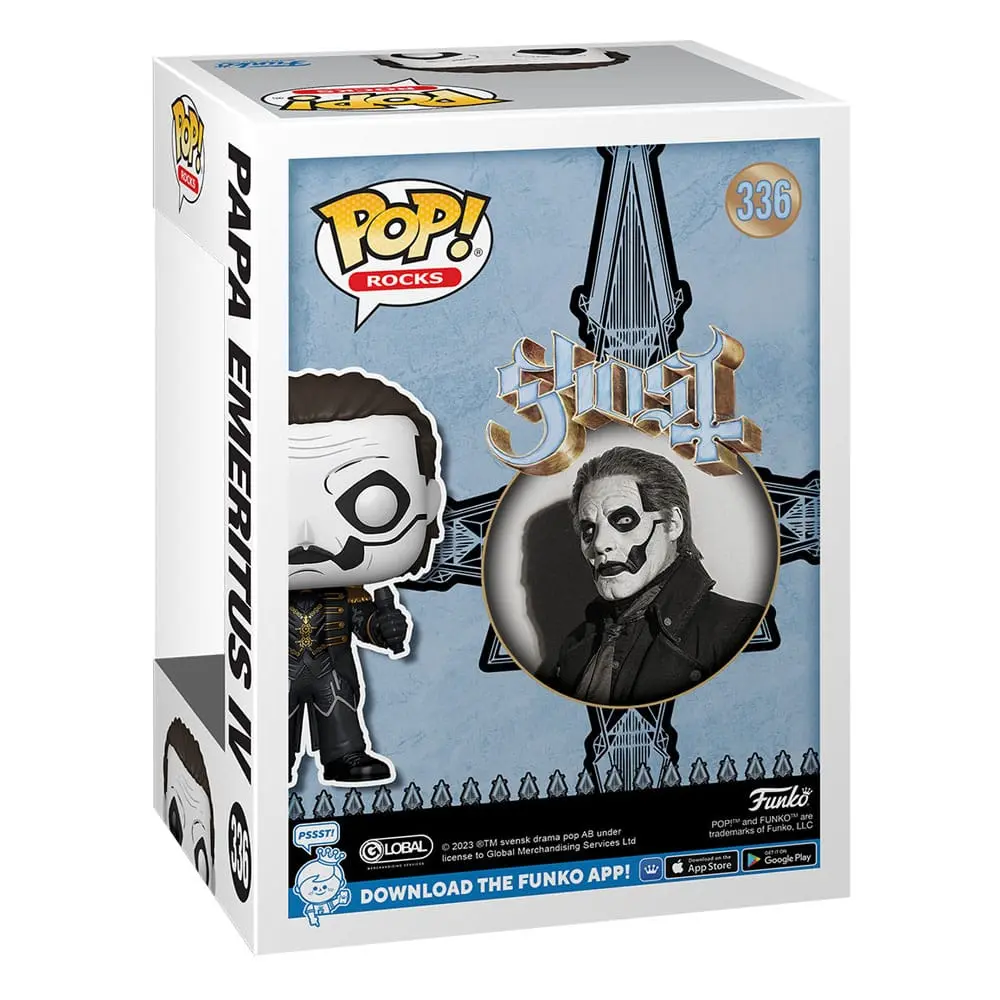 Figurină de vinil Ghost POP! Rocks Papa Emeritus IV 9 cm poza produsului