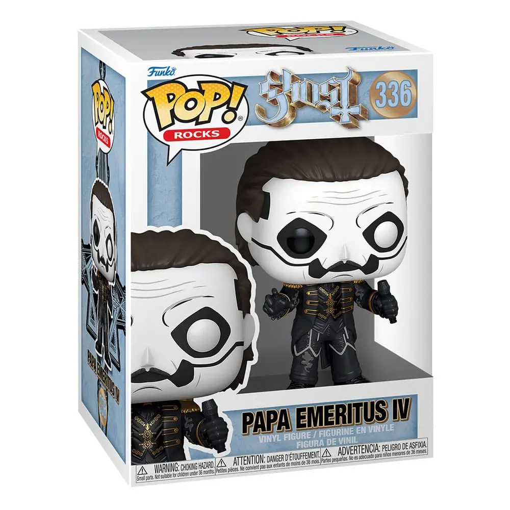 Figurină de vinil Ghost POP! Rocks Papa Emeritus IV 9 cm poza produsului