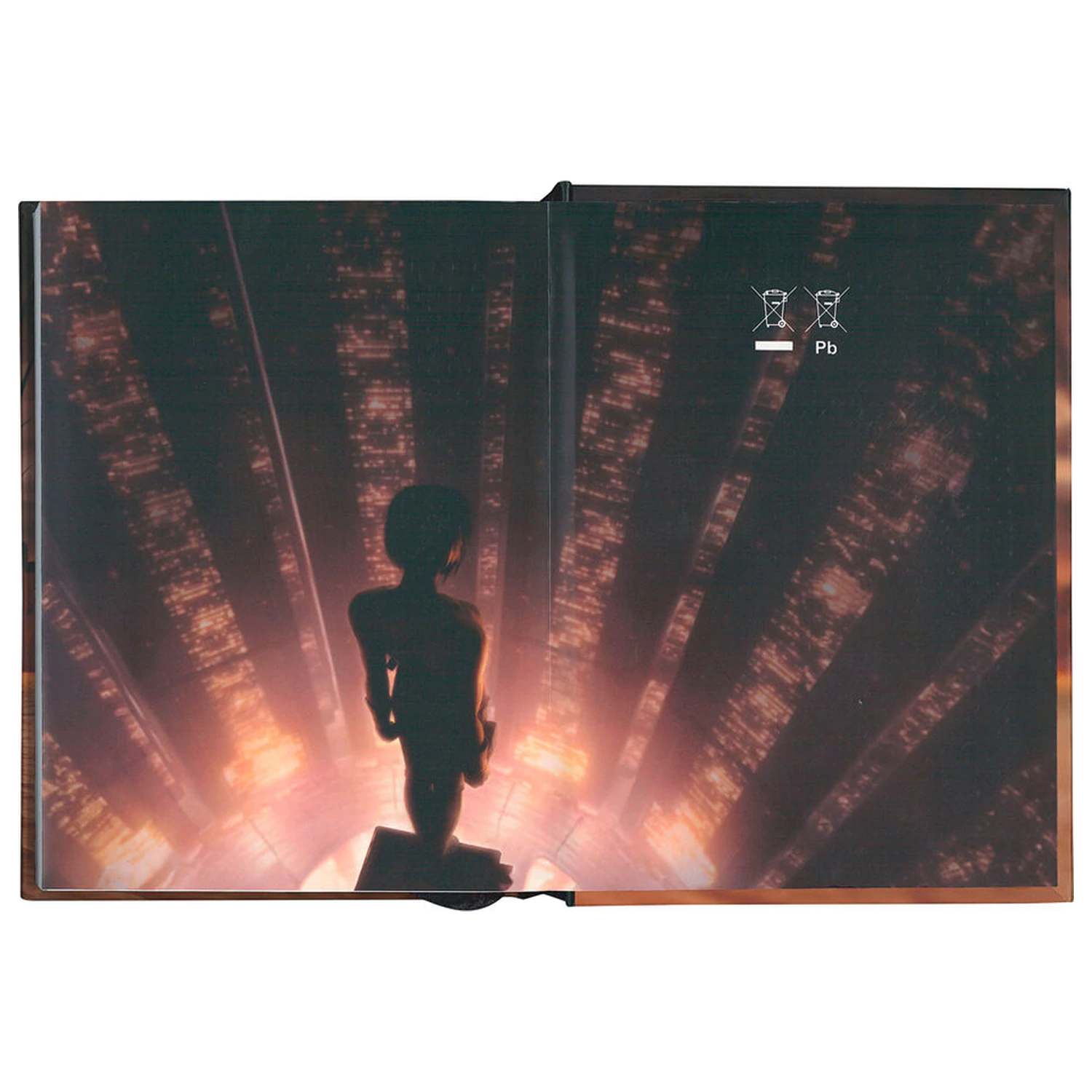 Ghost in the Shell City Caiet cu lumina poza produsului