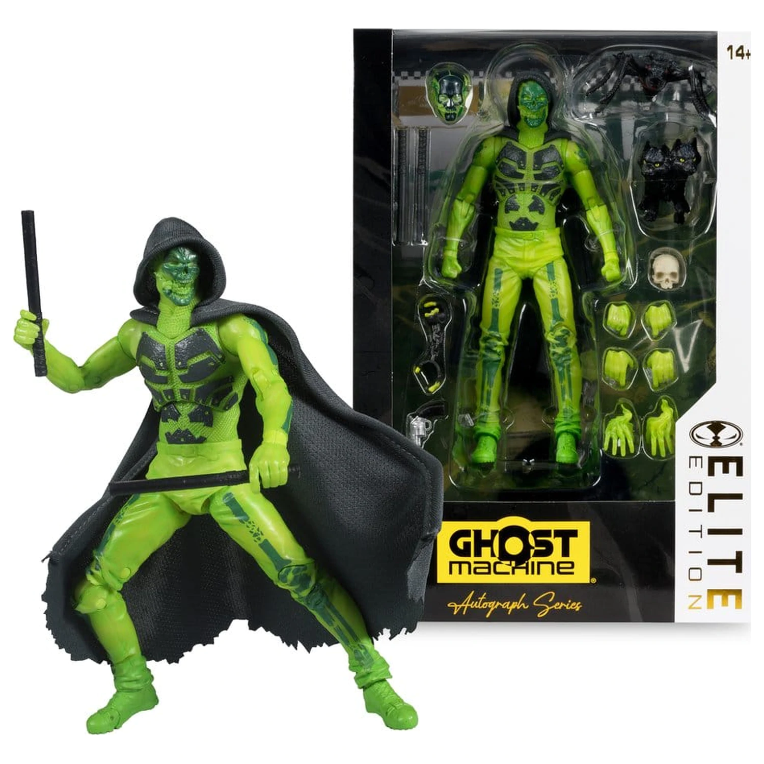 Ghost Machine McFarlane Elite Edition Deluxe Figura de actiune Geiger 18 cm poza produsului