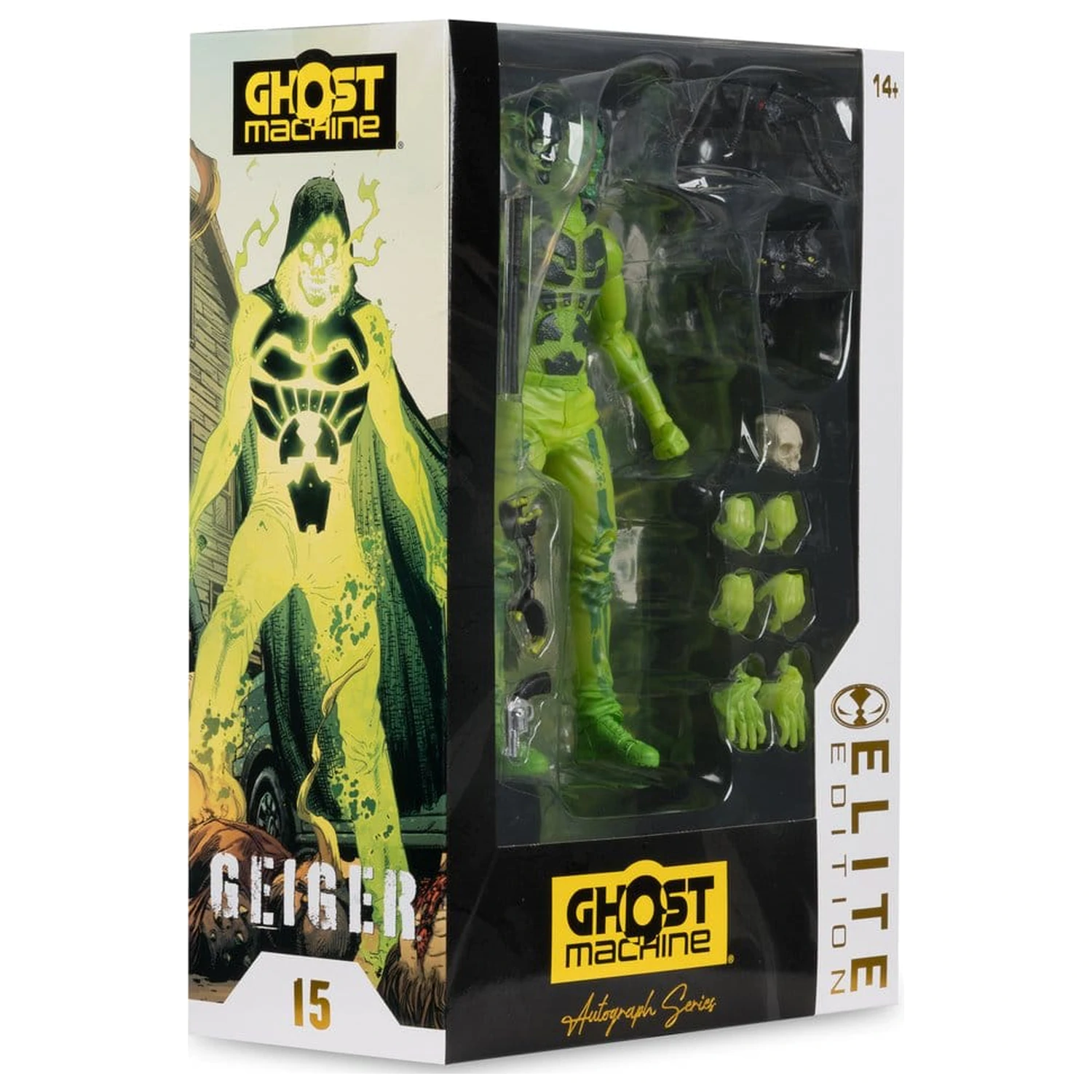 Ghost Machine McFarlane Elite Edition Deluxe Figura de actiune Geiger 18 cm poza produsului