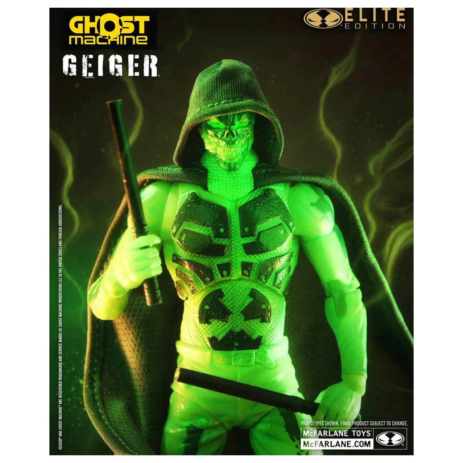 Ghost Machine McFarlane Elite Edition Deluxe Figura de actiune Geiger 18 cm poza produsului