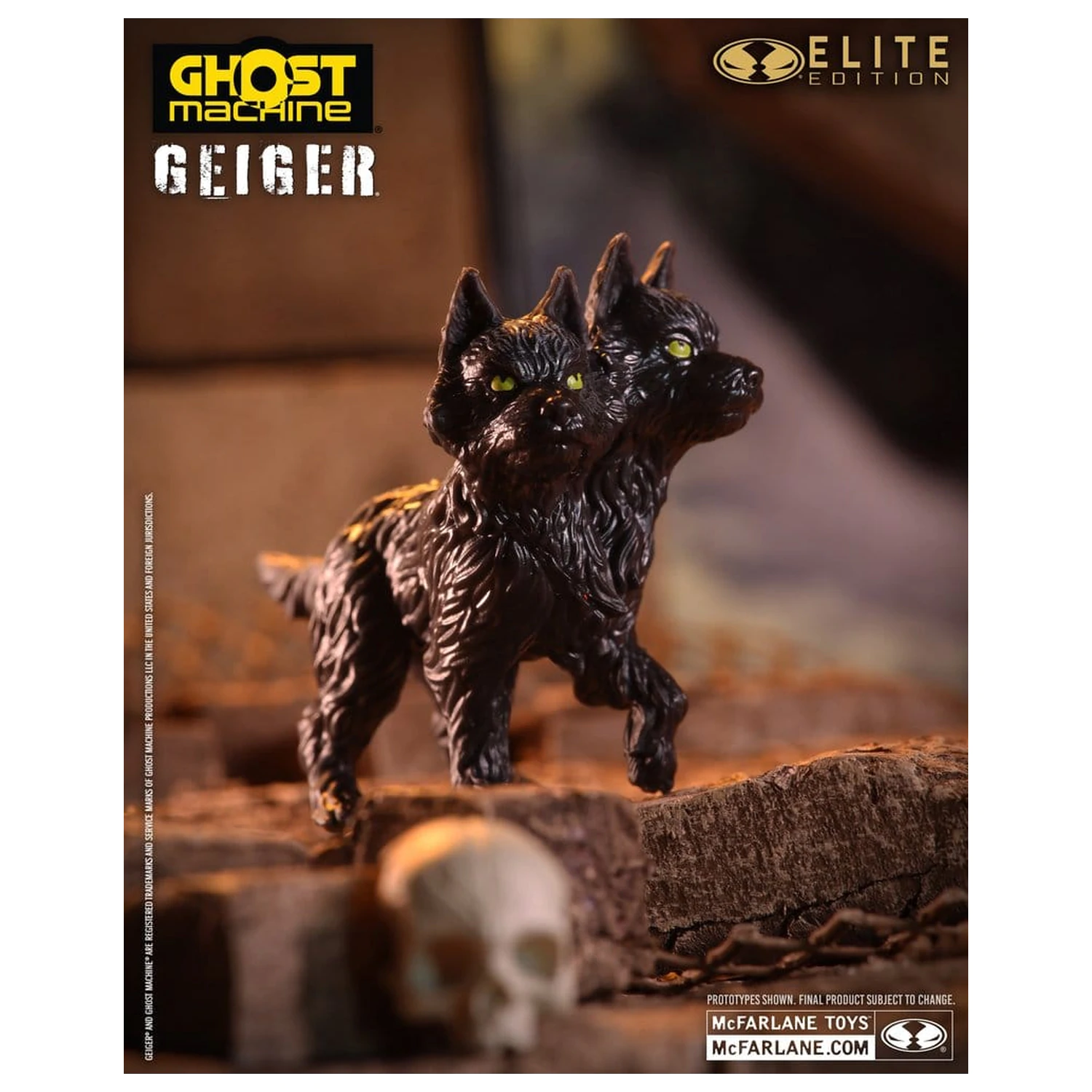 Ghost Machine McFarlane Elite Edition Deluxe Figura de actiune Geiger 18 cm poza produsului