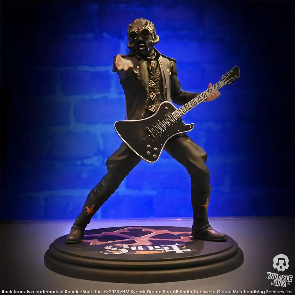 Statuie Ghost Rock Iconz 1/9 Nameless Ghoul II (Black Guitar) 22 cm poza produsului