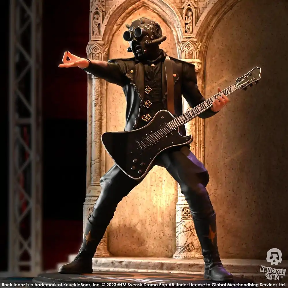 Statuie Ghost Rock Iconz 1/9 Nameless Ghoul II (Black Guitar) 22 cm poza produsului