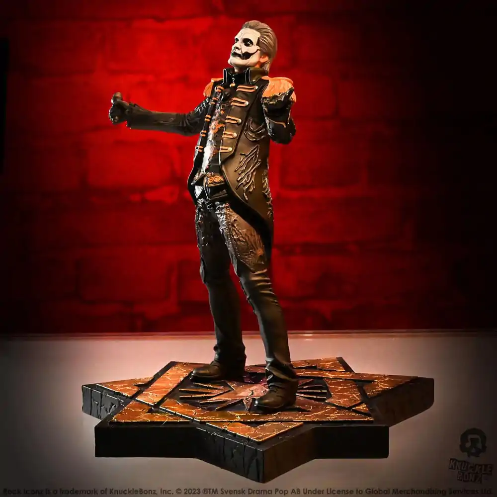 Statuie Ghost Rock Iconz 1/9 Papa Emeritus IV (Jachetă Militară) 22 cm poza produsului
