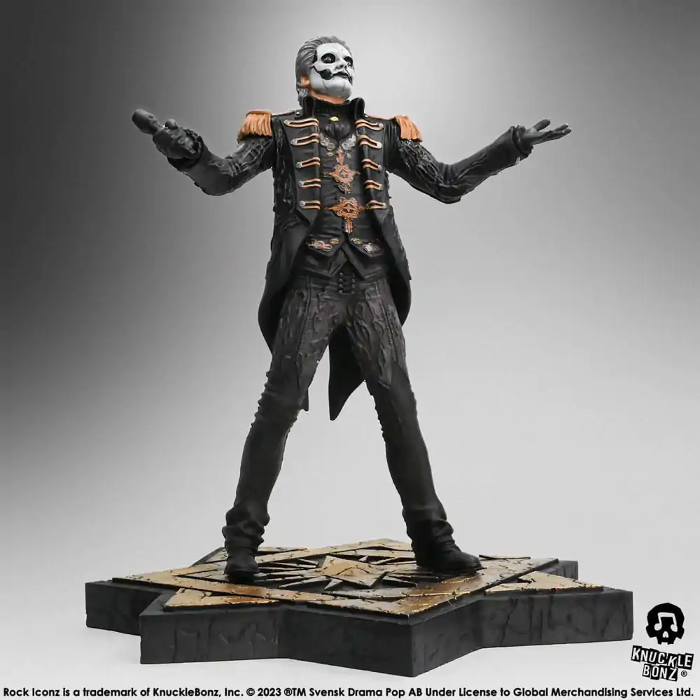 Statuie Ghost Rock Iconz 1/9 Papa Emeritus IV (Jachetă Militară) 22 cm poza produsului