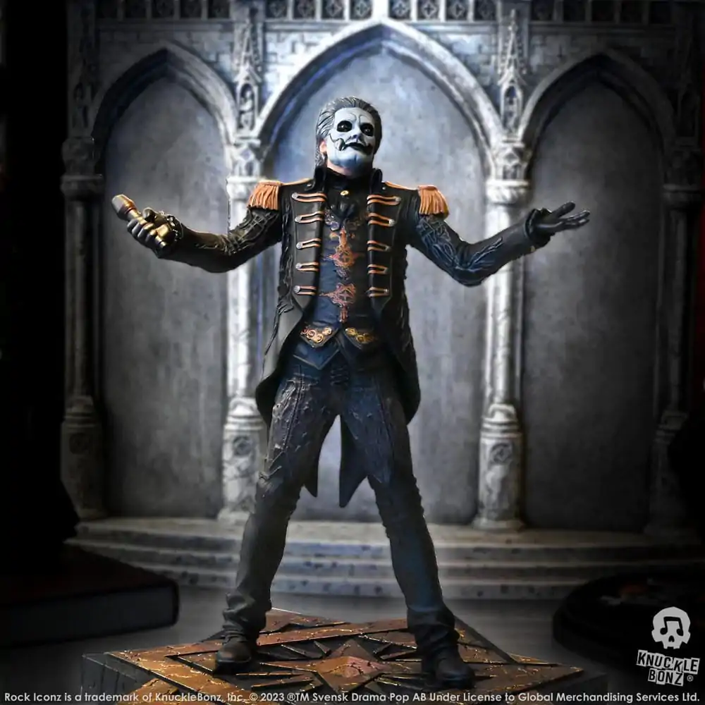 Statuie Ghost Rock Iconz 1/9 Papa Emeritus IV (Jachetă Militară) 22 cm poza produsului