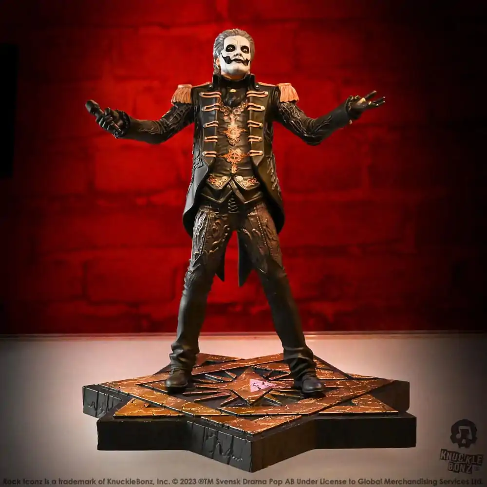 Statuie Ghost Rock Iconz 1/9 Papa Emeritus IV (Jachetă Militară) 22 cm poza produsului