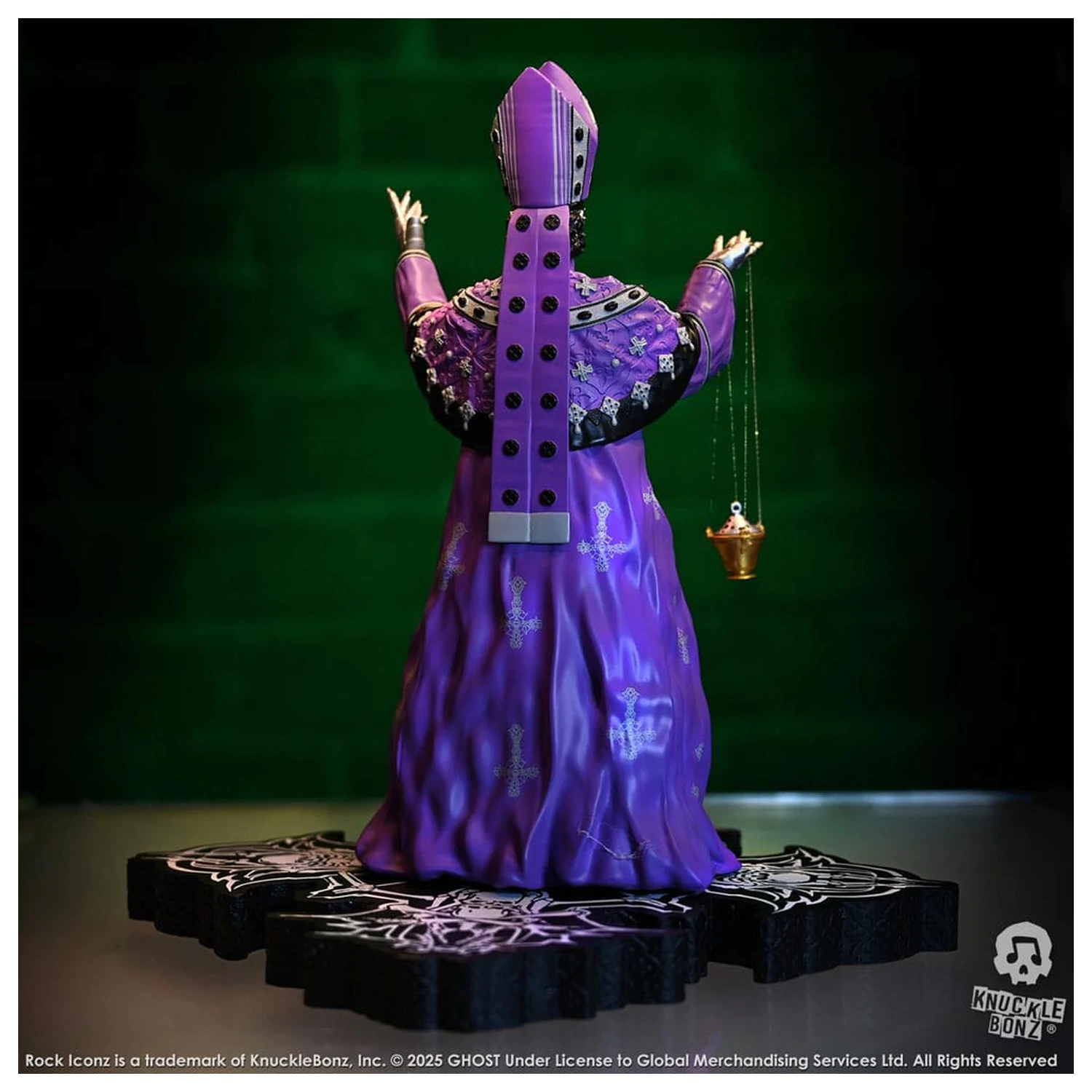 Ghost Rock Iconz Statuie Papa V Perpetua Purple Robes 22 cm poza produsului