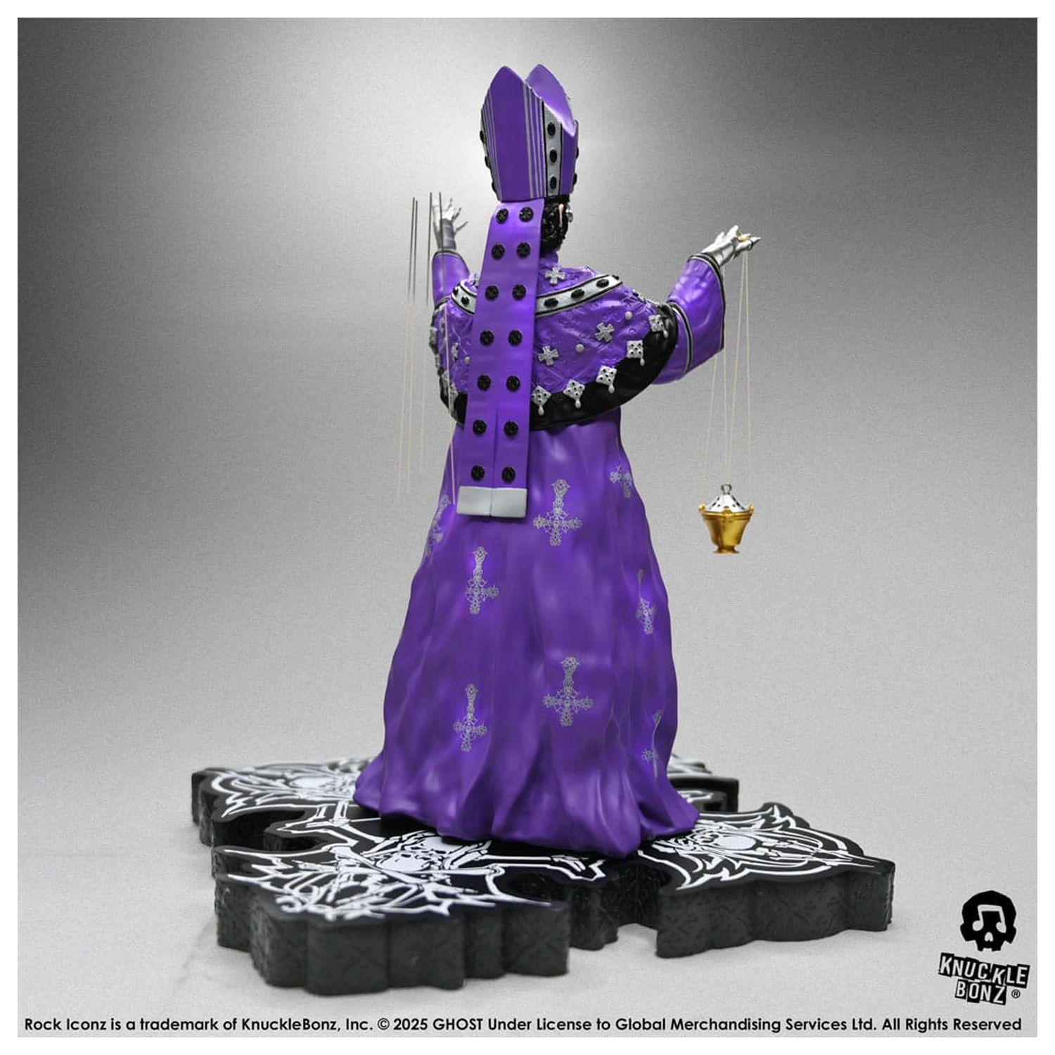 Ghost Rock Iconz Statuie Papa V Perpetua Purple Robes 22 cm poza produsului