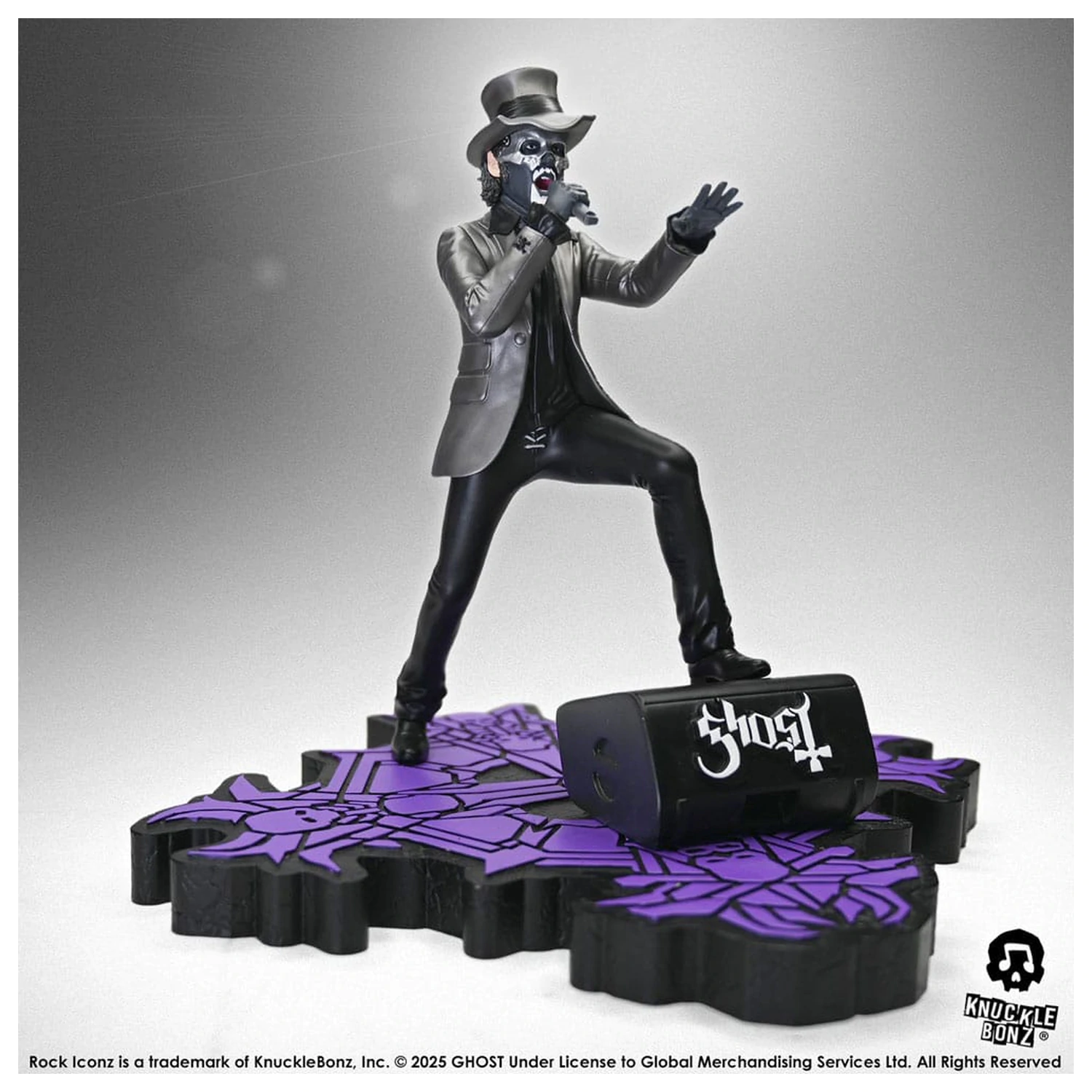 Ghost Rock Iconz Statuie Papa V Perpetua Top Hat 22 cm poza produsului