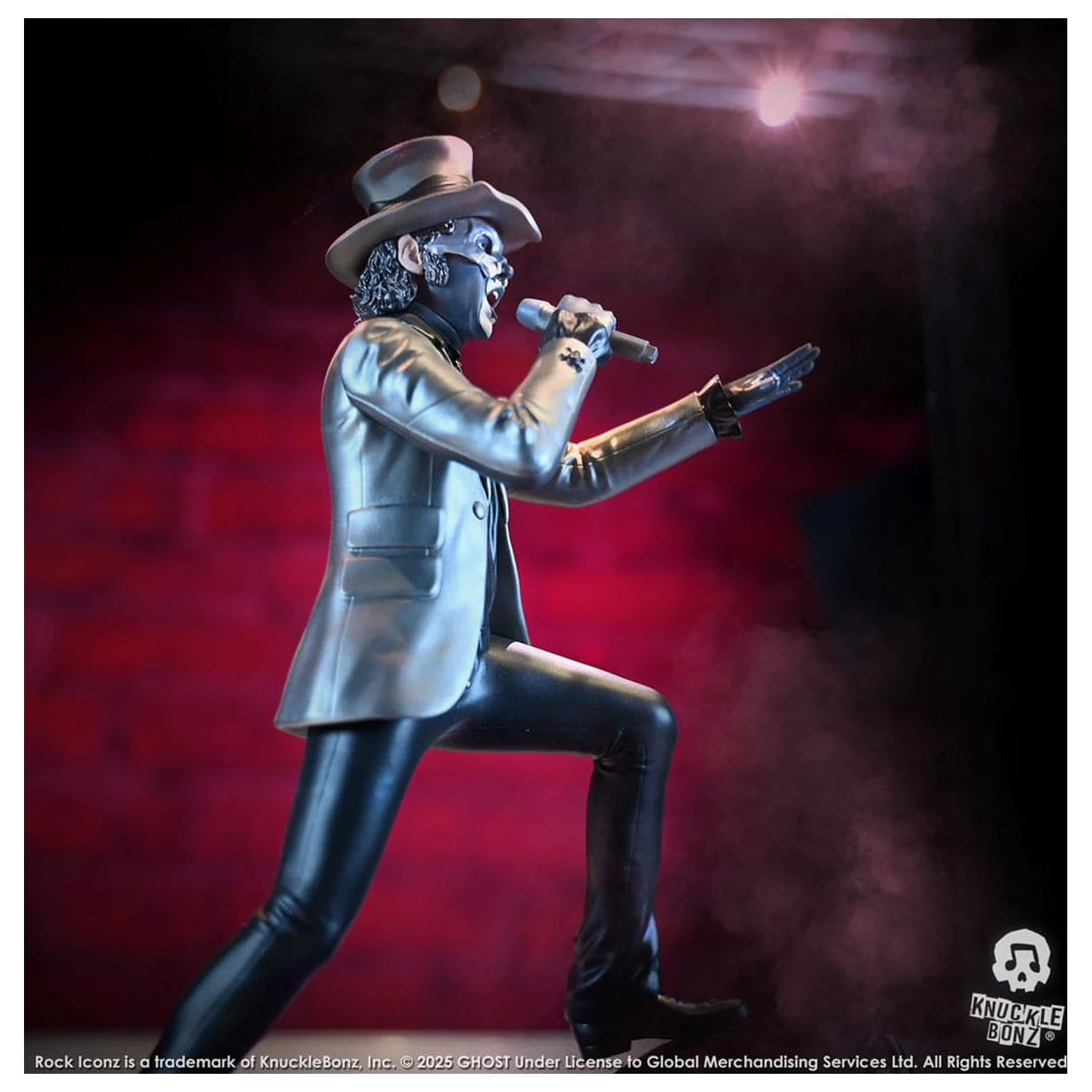 Ghost Rock Iconz Statuie Papa V Perpetua Top Hat 22 cm poza produsului