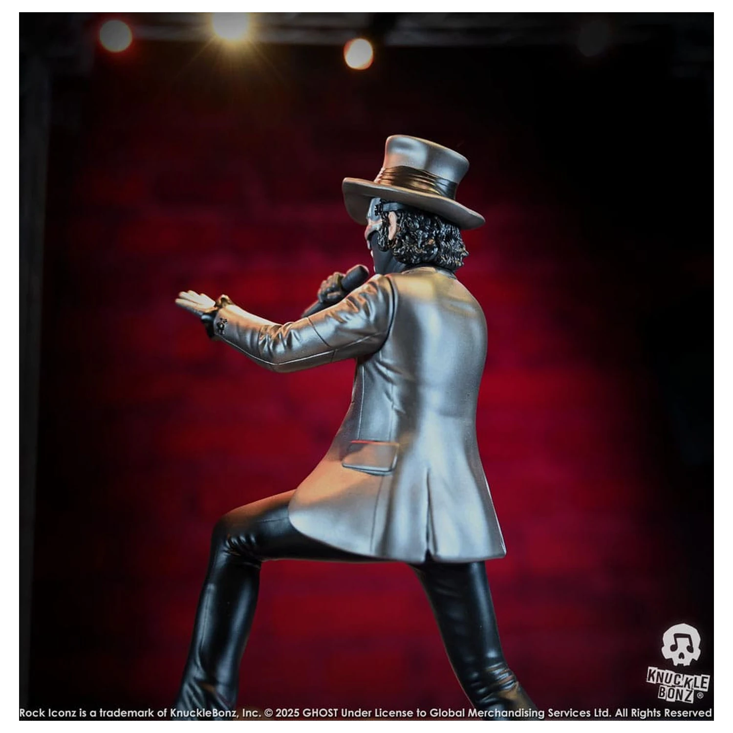 Ghost Rock Iconz Statuie Papa V Perpetua Top Hat 22 cm poza produsului