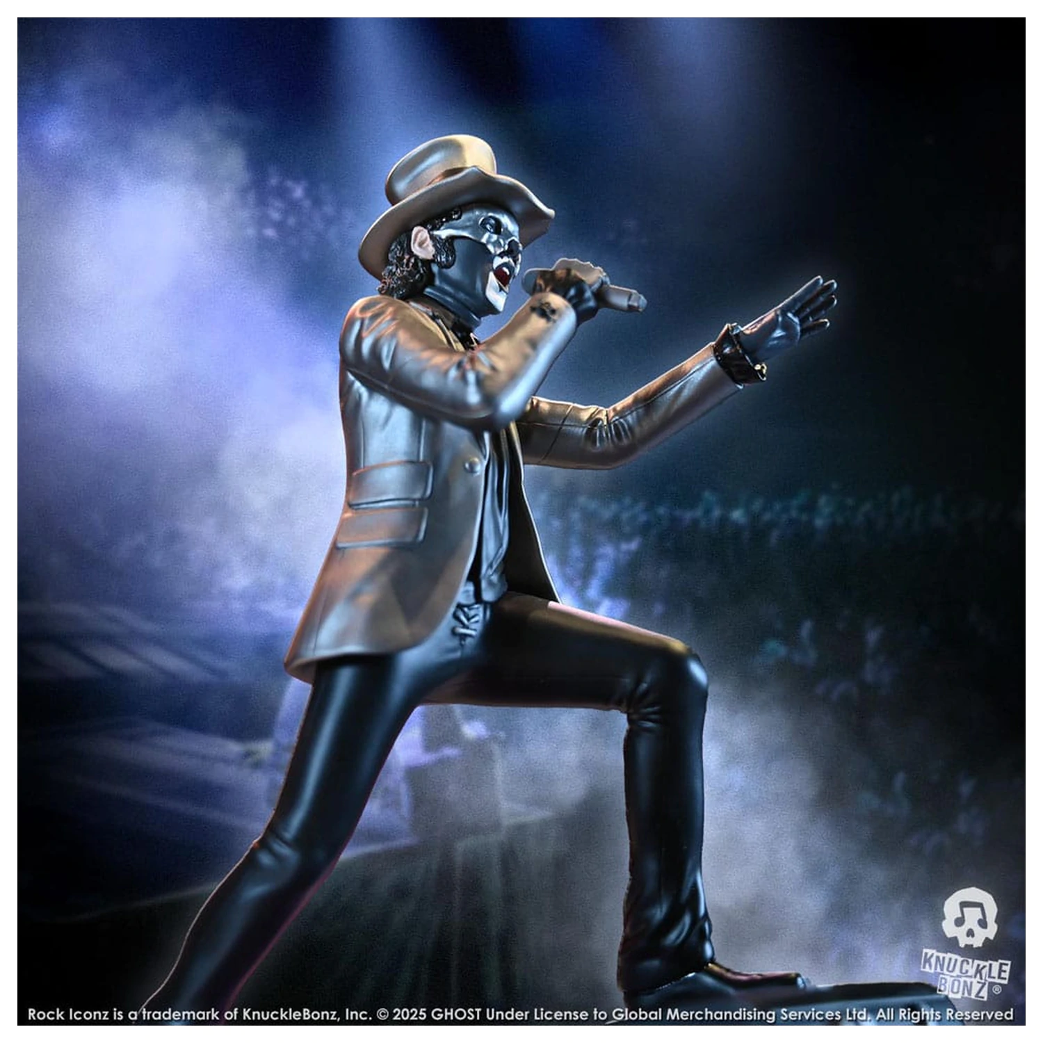 Ghost Rock Iconz Statuie Papa V Perpetua Top Hat 22 cm poza produsului