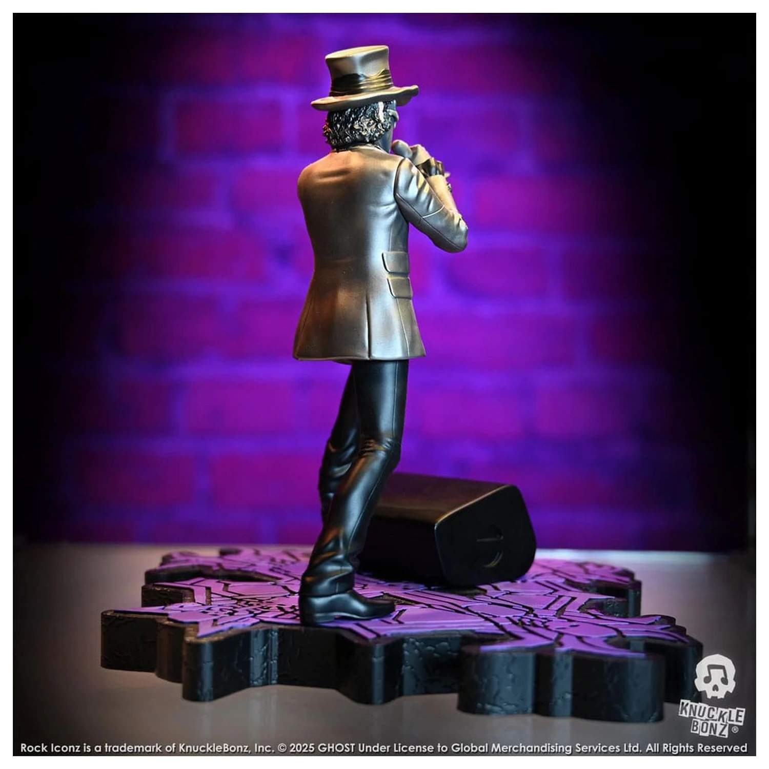 Ghost Rock Iconz Statuie Papa V Perpetua Top Hat 22 cm poza produsului