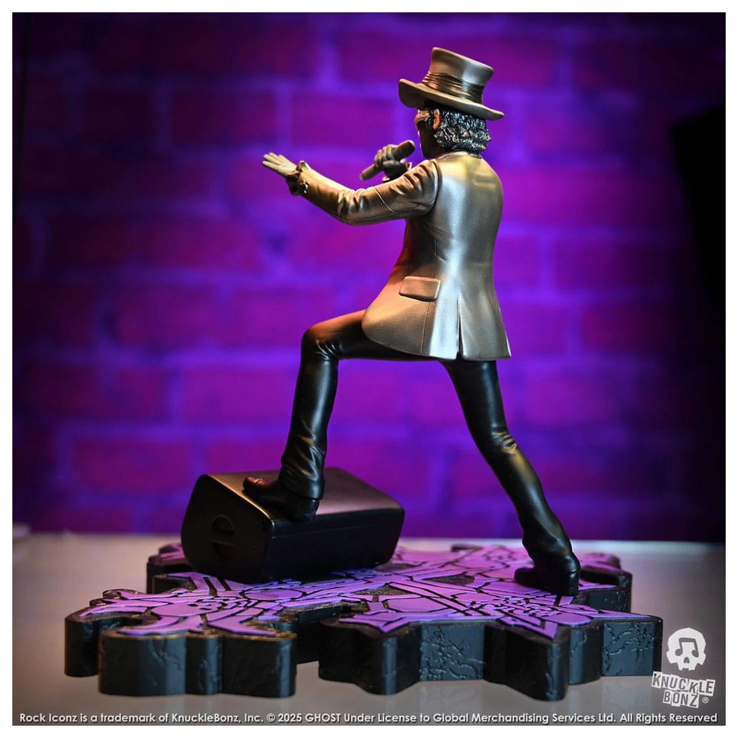 Ghost Rock Iconz Statuie Papa V Perpetua Top Hat 22 cm poza produsului