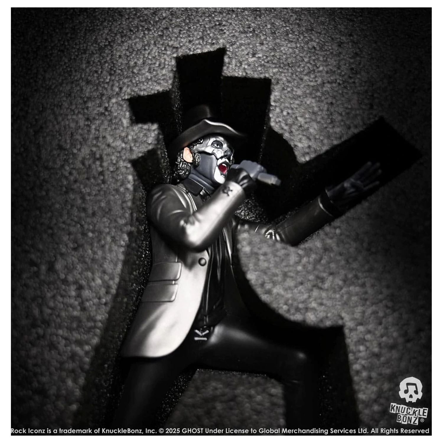 Ghost Rock Iconz Statuie Papa V Perpetua Top Hat 22 cm poza produsului