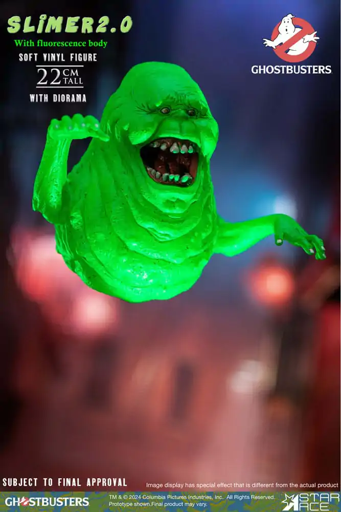 Statuie Ghostbusters 1/8 Slimer 2.0 22 cm poza produsului