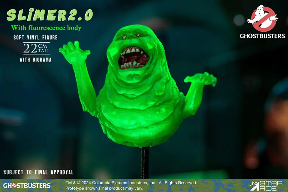 Statuie Ghostbusters 1/8 Slimer 2.0 22 cm poza produsului