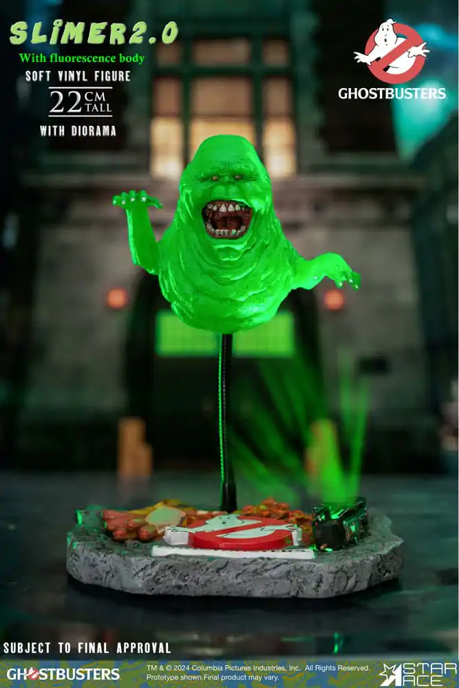 Statuie Ghostbusters 1/8 Slimer 2.0 22 cm poza produsului