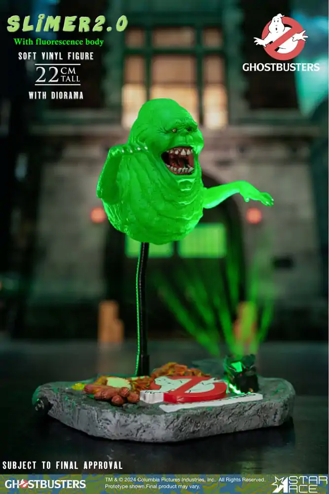 Statuie Ghostbusters 1/8 Slimer 2.0 22 cm poza produsului