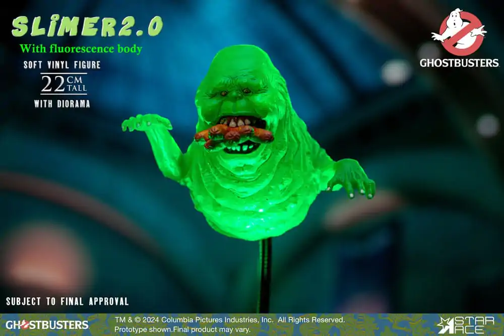 Statuie Ghostbusters 1/8 Slimer 2.0 22 cm poza produsului