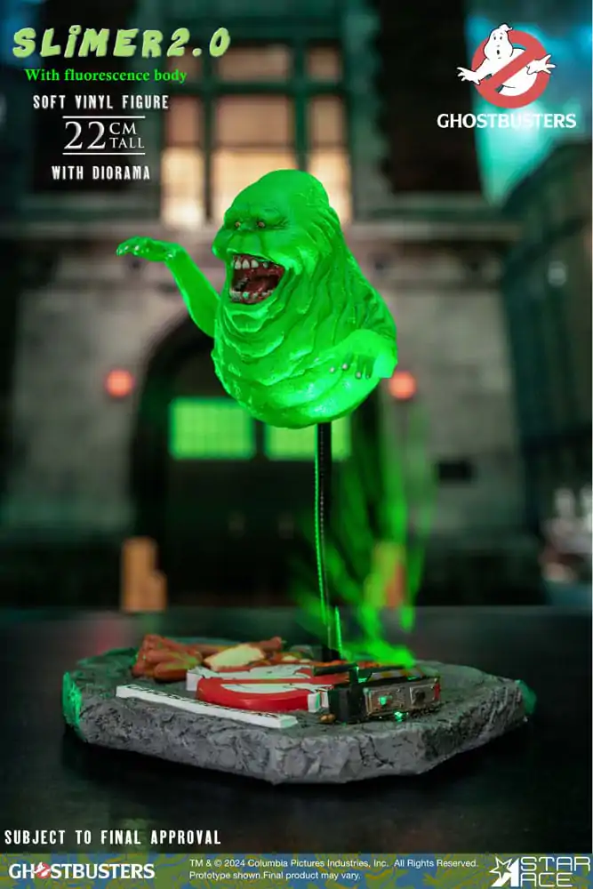 Statuie Ghostbusters 1/8 Slimer 2.0 22 cm poza produsului