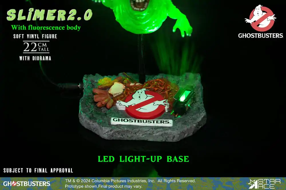 Statuie Ghostbusters 1/8 Slimer 2.0 22 cm poza produsului