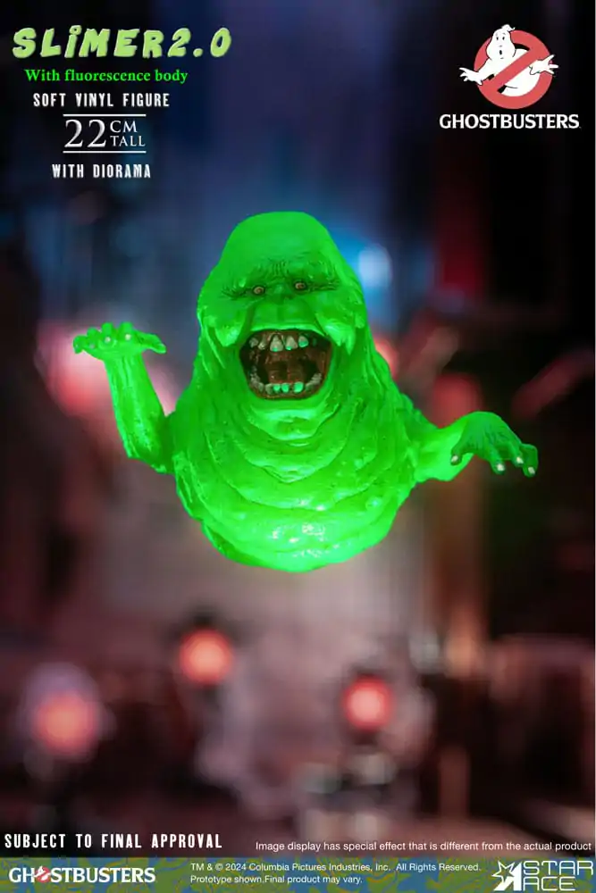 Statuie Ghostbusters 1/8 Slimer 2.0 22 cm poza produsului